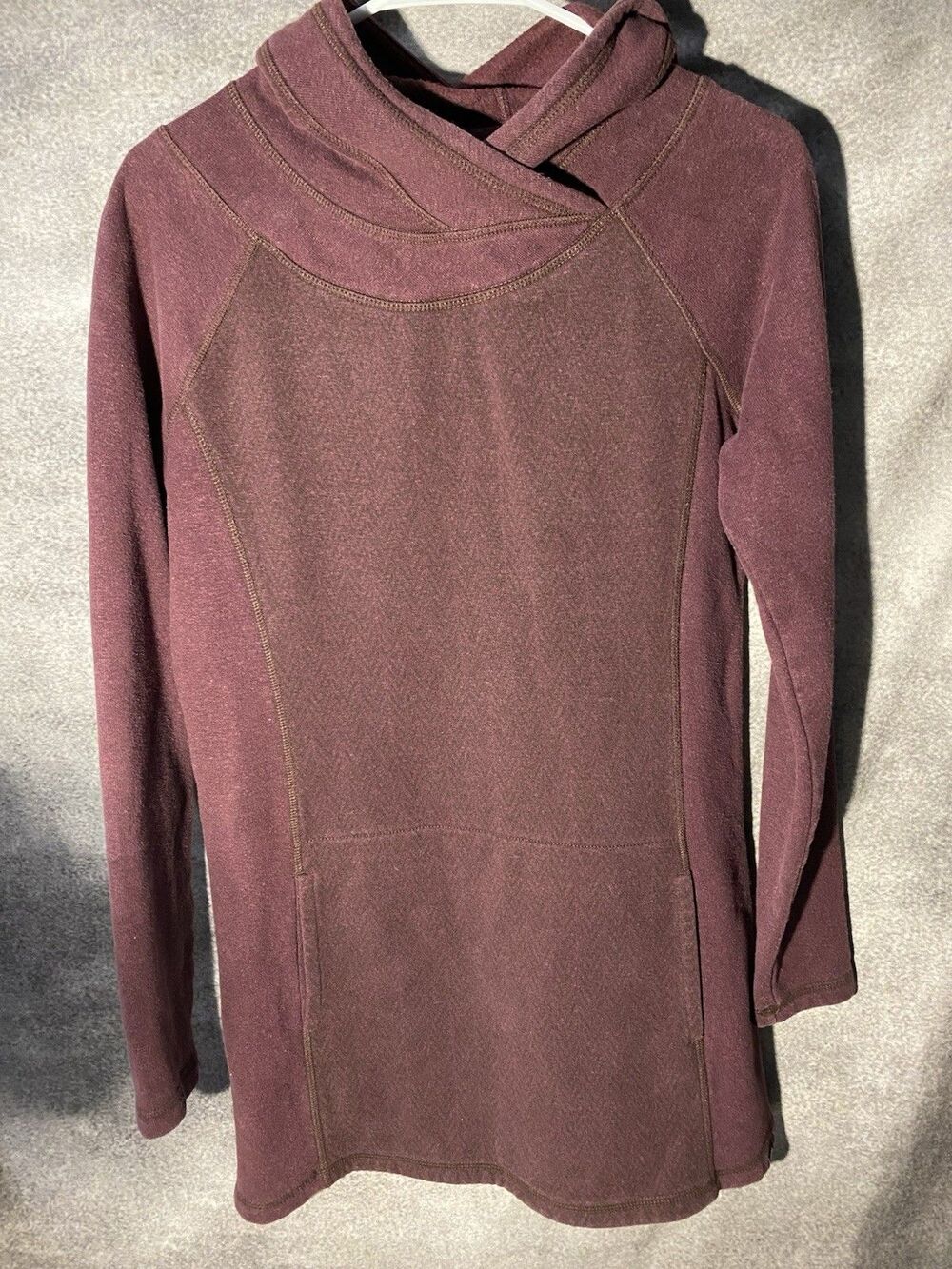 prAna Hoodie Womens Medium Long Sleeve Black